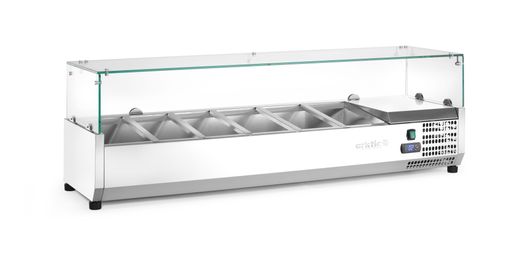 Refrigerated countertop server GN 1/3, Arktic, 6x GN 1/3, 230V/180W, 1405x420x(H)456mm 1
