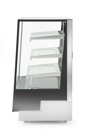 Refrigerated display cabinets with 3 slanted shelves, Arktic, 300L, 230V/480W, 650x833x(H)1460mm 1