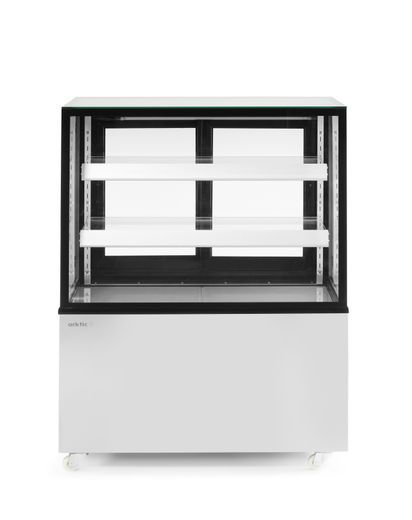 Refrigerated display cabinets with 2 shelves, Arktic, 300L, 230V/480W, 994x677x(H)1230mm 1