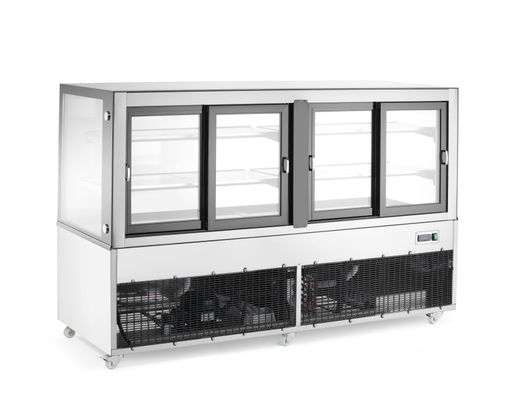 Šaldymo vitrina su dviem lentynomis, Arktic, 610L, 230V/500W, 1824x677x(H)1230mm 1