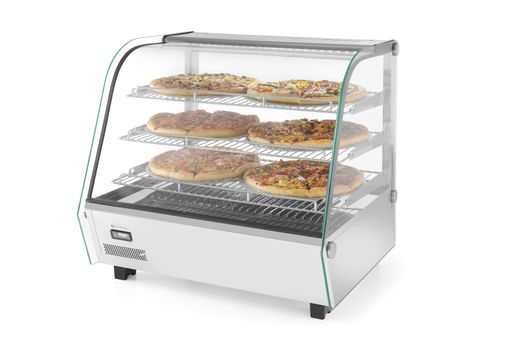 Heated countertop display, HENDI, 120 Liter, 230V/1100W, 685x575x(H)680mm 1
