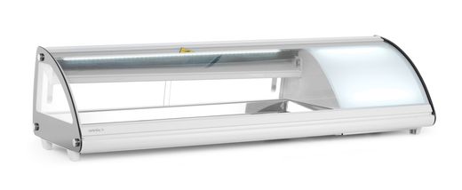 Sushi display 5x GN 1/3, Arktic, 230V/160W, 1307x445x(H)327mm 1