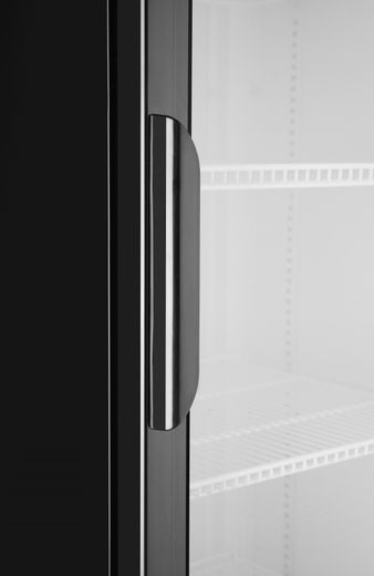 Frigorifero per bar posteriore con pannello retroilluminato, porta singola, Arktic, 254L, Nero, 230V/250W, 578x605x(H)1980mm 1