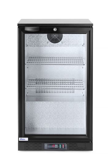 Frigorifero per bar posteriore a porta singola, Arktic, 86L, Nero, 230V/120W, 500x530x(H)865mm 1