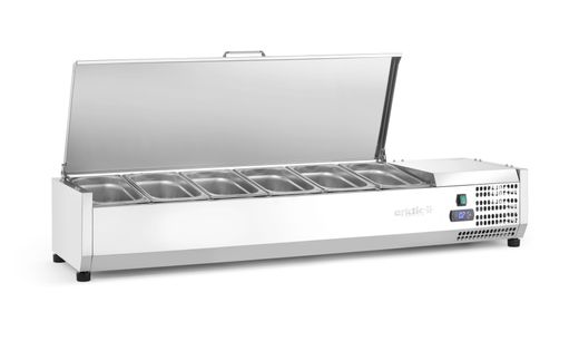 Refrigerated countertop server GN 1/3, Arktic, 6x GN1/3, 230V/180W, 1405x420x(H)630mm 1