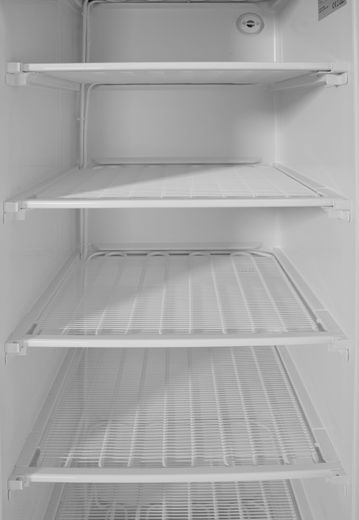 Szafa mroźnicza w obudowie ze stali malowanej na biało, Arktic, Budget Line, 400 l, biały, 230V/322W, 600x646x(H)1875mm 1