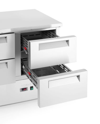 Stół chłodniczy z 4 szufladami, Arktic, GN 1/1, 112L, 220-240V/143W, 900x700x(H)855mm 1