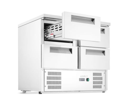 Stół chłodniczy z 4 szufladami, Arktic, GN 1/1, 112L, 220-240V/143W, 900x700x(H)855mm 1
