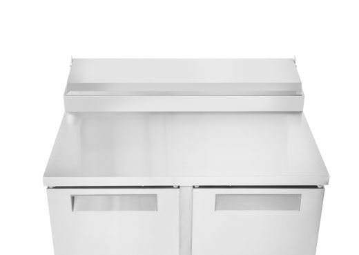 2-door refrigerated counter with superstructure, Arktic, 900x695x(H)955mm 1