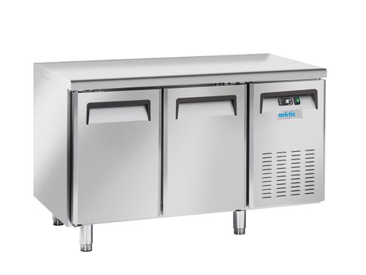 Refrigerated counter with 2 doors and side unit, Arktic, GN 1/1, 1350x700x(H)850mm 1