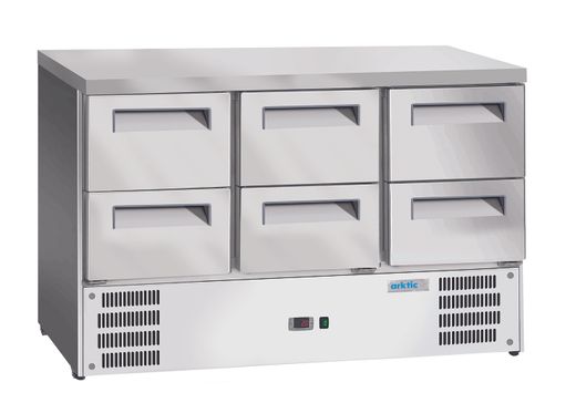 Tarnitakse riiuli ja sahtliga., Arktic, GN 1/1, 368L, 230V/304W, 1365x700x(H)855mm 1