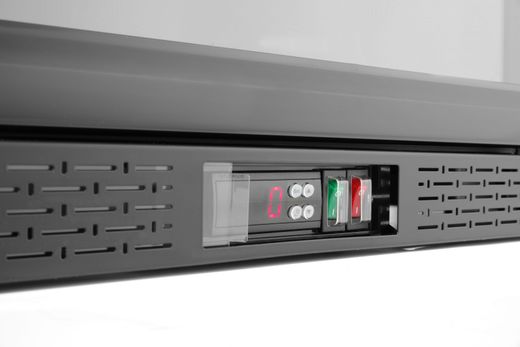 Barová chladnička, jednodverová, Arktic, 105L, Čierna, 230V/120W, 600x530x(H)870mm 1