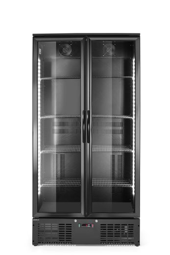 Barová chladnička dvojdverová, Arktic, 477L, Čierna, 230V/365W, 530x900x(H)1820mm 1