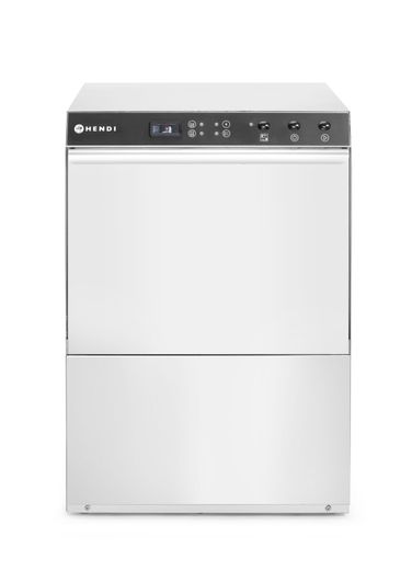 Dishwasher 50x50 Doppio, HENDI, with detergent dispenser and drain pump, 400V/4900W 1