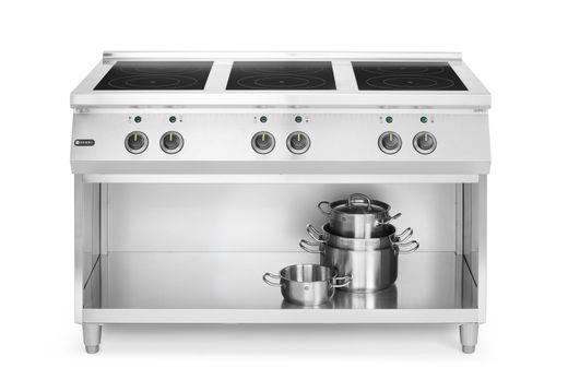 Kuchenka indukcyjna z 6 polami grzewczymi, HENDI, 400V/25500W, 1200x700x(H)890mm 1