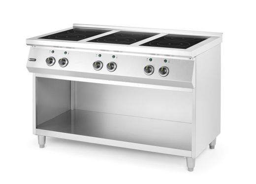 Kuchenka indukcyjna z 6 polami grzewczymi, HENDI, 400V/25500W, 1200x700x(H)890mm 1