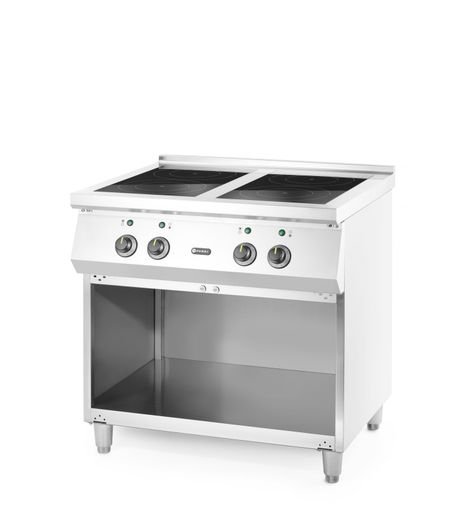 Induction stove with 4 hobs, HENDI, 400V/17000W, 800x720x(H)854mm 1