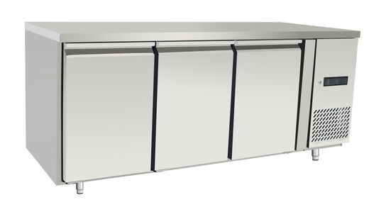 Šaldomas stalas, trijų durų, Arktic, Profi Line, 334L, 230V/400W, 700x1795x(H)839mm 1