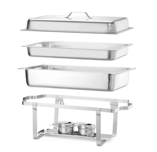 Chafing edényszett, HENDI, GN 1/1, 8,5L, 610x355x(H)297mm 1
