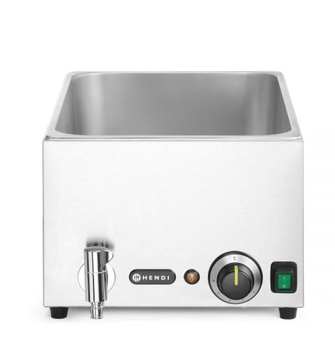 Bain-marie set with drain tap Ranger, HENDI, GN 1/1, 230V/1000W, 605x332x(H)242mm 1
