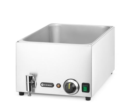 Bain-marie with drain tap Ranger, HENDI, GN 1/1, 230V/1000W, 576x334x(H)241mm 1