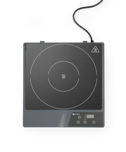 Induction cooker model 1800, HENDI, Kitchen Line, 230V/1800W, 319x355x(H)67mm 1