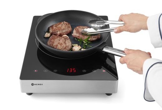 Induction cooker 3500W Kitchen Line, HENDI, Kitchen Line, 230V/3500W, 337x417x(H)85mm 2