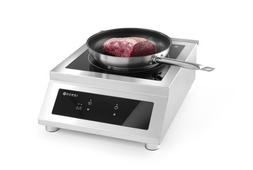 Induction cooker model 5000 D, HENDI, Profi Line, 400V/5000W, 398x525x(H)175mm 1
