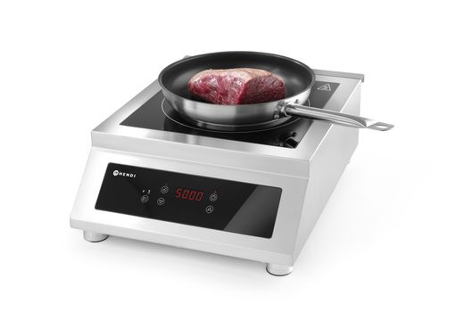 Induction cooker model 5000 D, HENDI, Profi Line, 400V/5000W, 398x525x(H)175mm 1