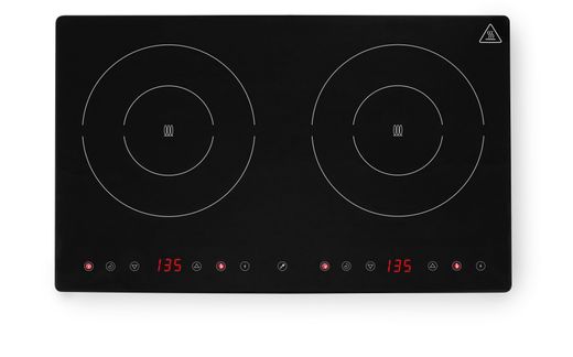 Double induction cooker Kitchen Line, HENDI, Kitchen Line, 230V/3500W, 608x405x(H)54mm 1