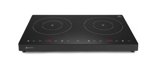 Double induction cooker Kitchen Line, HENDI, Kitchen Line, 230V/3500W, 608x405x(H)54mm 1