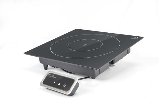 Built-in induction heater, 1000 W, Fine Dine, Black, 230V/1000W, 350x397x(H)85mm 1