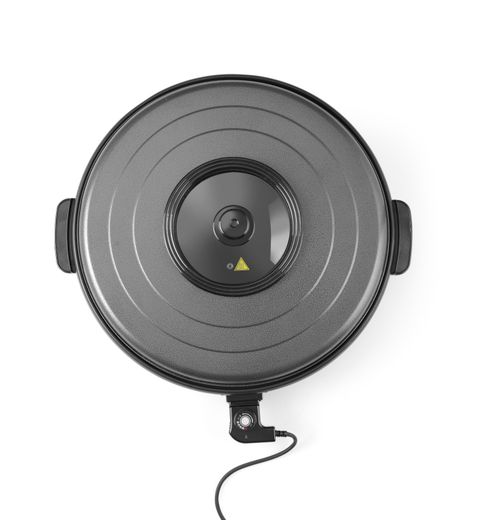 Party pan, HENDI, inner pan 550x(H)60mm, 230V/1600W, ⌀620x(H)170mm 1