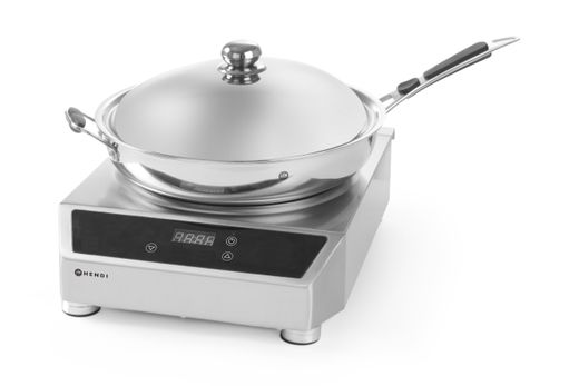 Induction wok model 3500, HENDI, Profi Line, induction unit, 230V/3500W, 340x450x(H)130mm 1