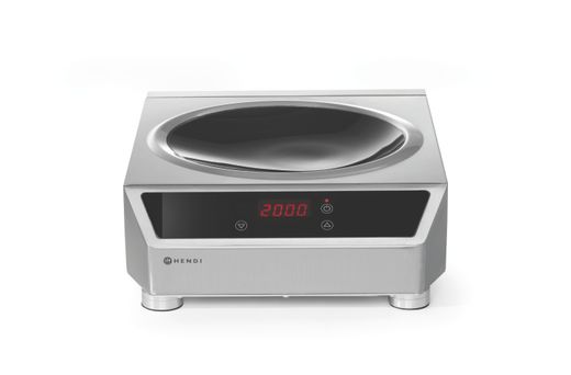Induction wok model 3500, HENDI, Profi Line, induction unit, 230V/3500W, 340x450x(H)130mm 1