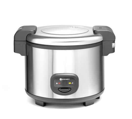 Rice cooker & warmer 5.4 l, HENDI, Profi Line, 5,4L, 230V/1950W, 513x422x(H)380mm 1