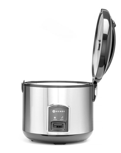 Rice cooker with steamer function, HENDI, Profi Line, 1,8L, 230V/700W, ⌀280x(H)285mm 1