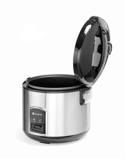 Rice cooker with steamer function, HENDI, Profi Line, 1,8L, 230V/700W, ⌀280x(H)285mm 1
