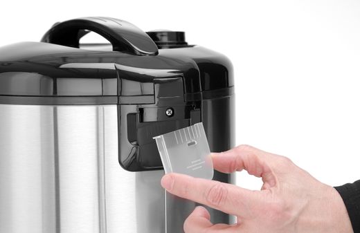 Rice cooker with steamer function, HENDI, Profi Line, 1,8L, 230V/700W, ⌀280x(H)285mm 1
