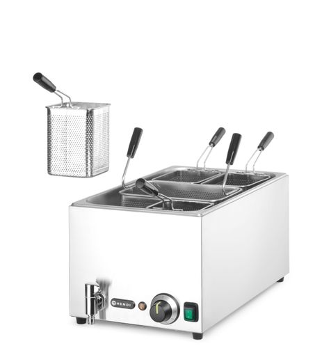 Pasta cooker, HENDI, 25L, 220-240V/3500W, 601x326x(H)279mm 1