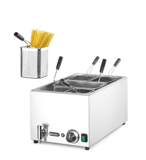 Pasta cooker, HENDI, 25L, 220-240V/3500W, 601x326x(H)279mm 1