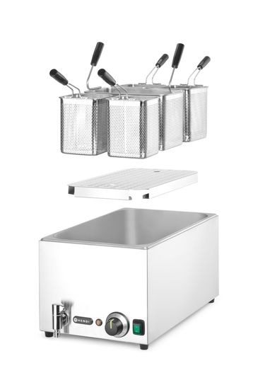 Pasta cooker, HENDI, 25L, 220-240V/3500W, 601x326x(H)279mm 1