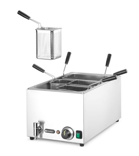 Pasta cooker, HENDI, 25L, 220-240V/3500W, 601x326x(H)279mm 1