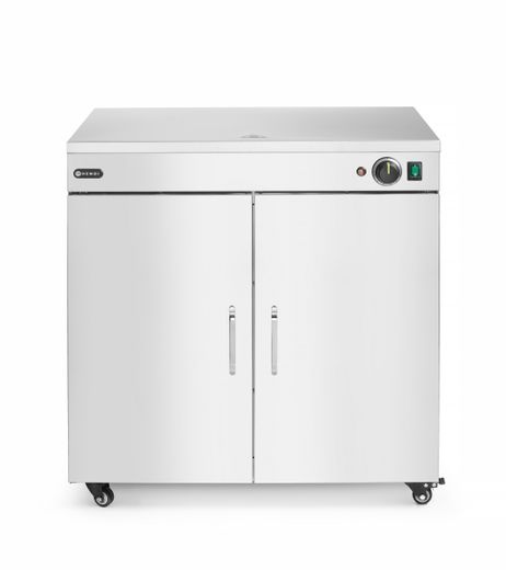 Plate warmer double, HENDI, 230V/800W, 735x589x(H)766mm 1