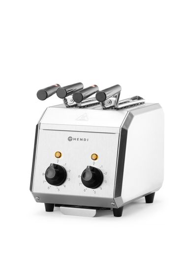Sandwich toaster, HENDI, 230V/1200W, 215x300x(H)270mm 1