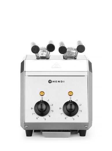 Sandwich toaster, HENDI, 230V/1200W, 215x300x(H)270mm 1