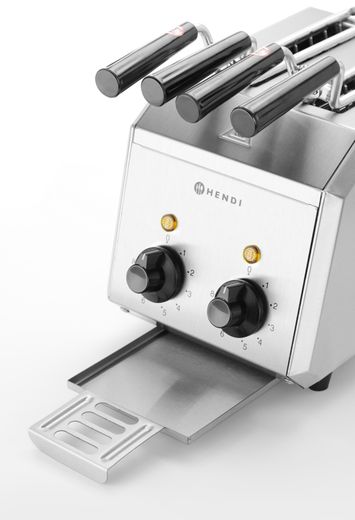 Sandwich toaster, HENDI, 230V/1200W, 215x300x(H)270mm 1