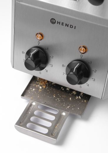 Sandwich toaster, HENDI, 230V/1200W, 215x300x(H)270mm 1