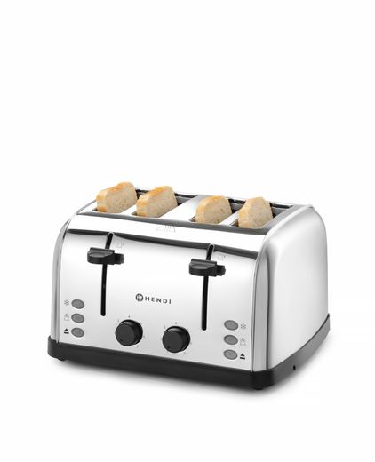 Toaster 4-slice, HENDI, 240V/1500W, 295x335x(H)180mm 1