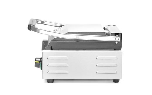 Contact grill – single version, HENDI, ribbed top and smooth bottom, 230V/1800W, 310x375x(H)216mm 1